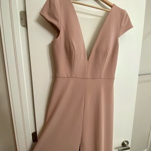 Cara Dress by Jenny Yoo in Whipped Apricot. Size 14, never worn or altered.
